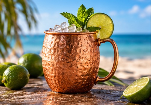 Captiva Spirits Florida lifestyle and cocktail visual